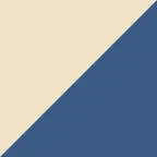 Ivory & Blue Mix