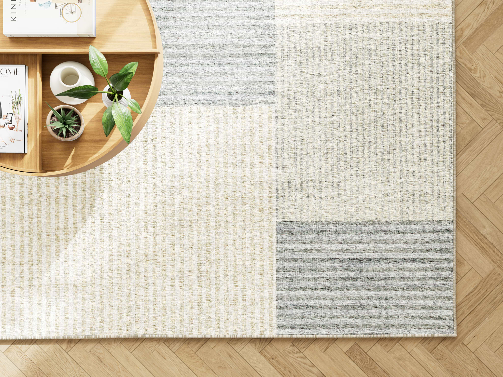 Vincent Washable Rug – Easy‑Care, Modern Style