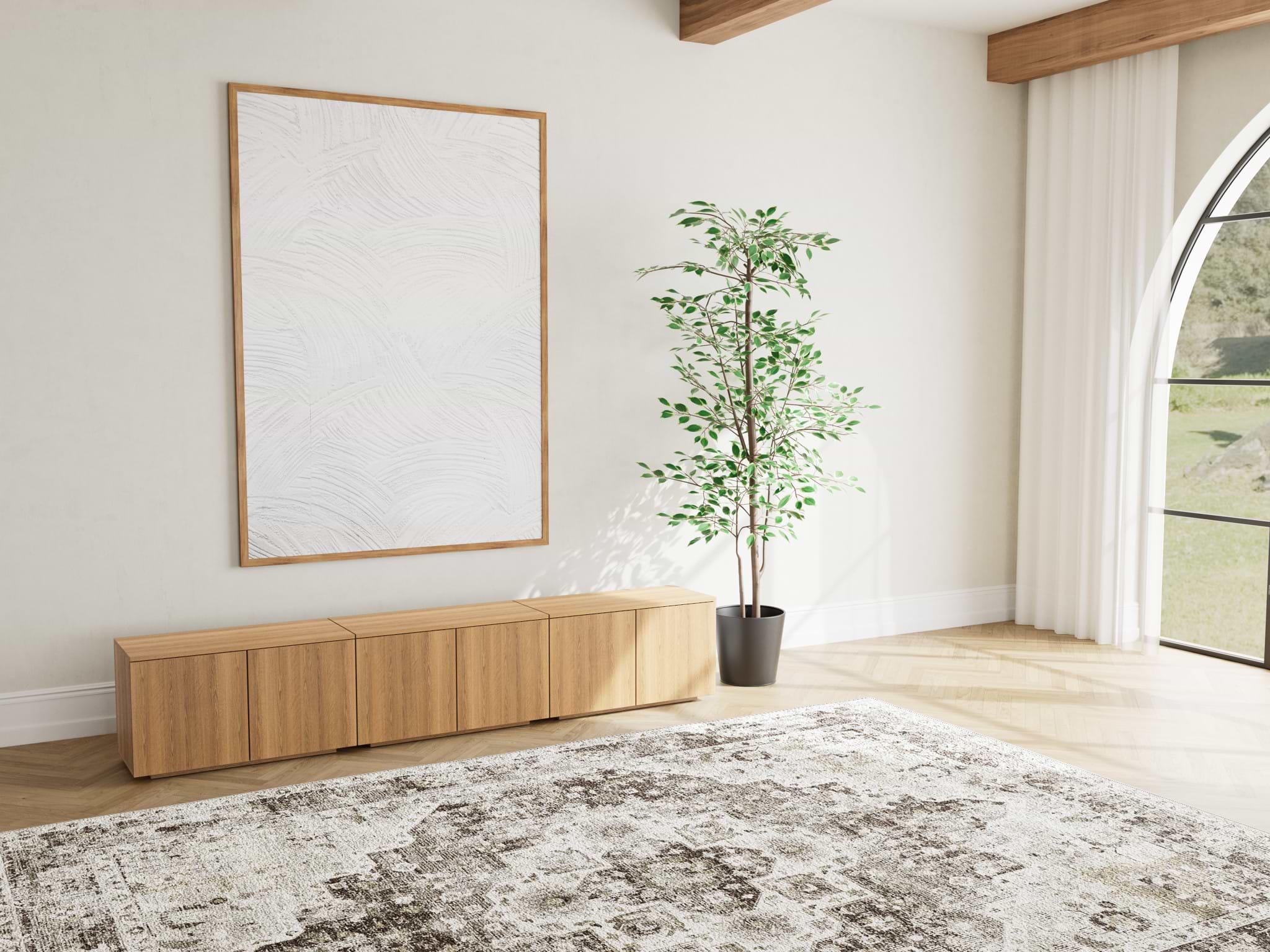 Gabrielle Washable Rug – Easy‑Care, Modern Style