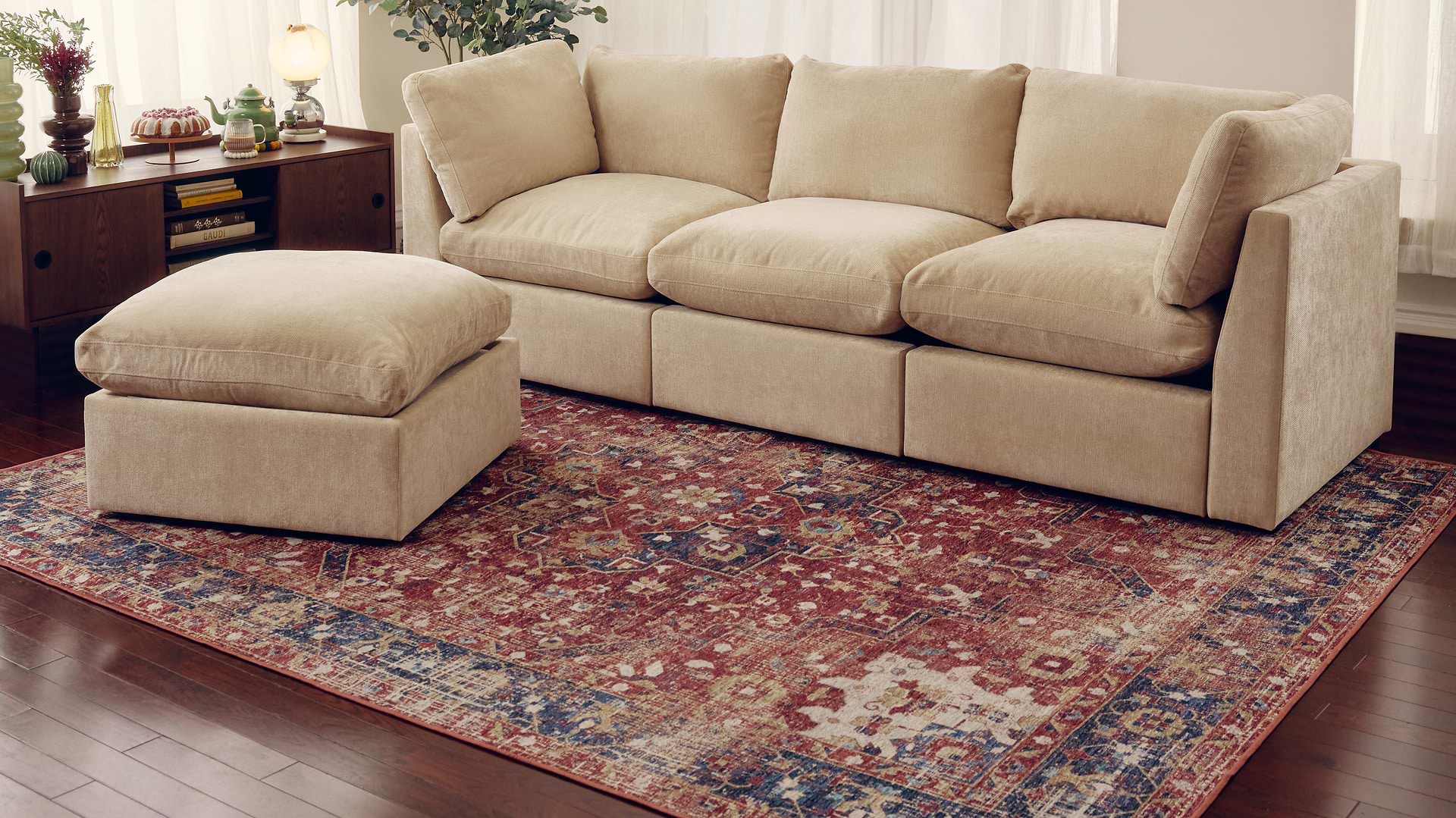 Large traditional rug