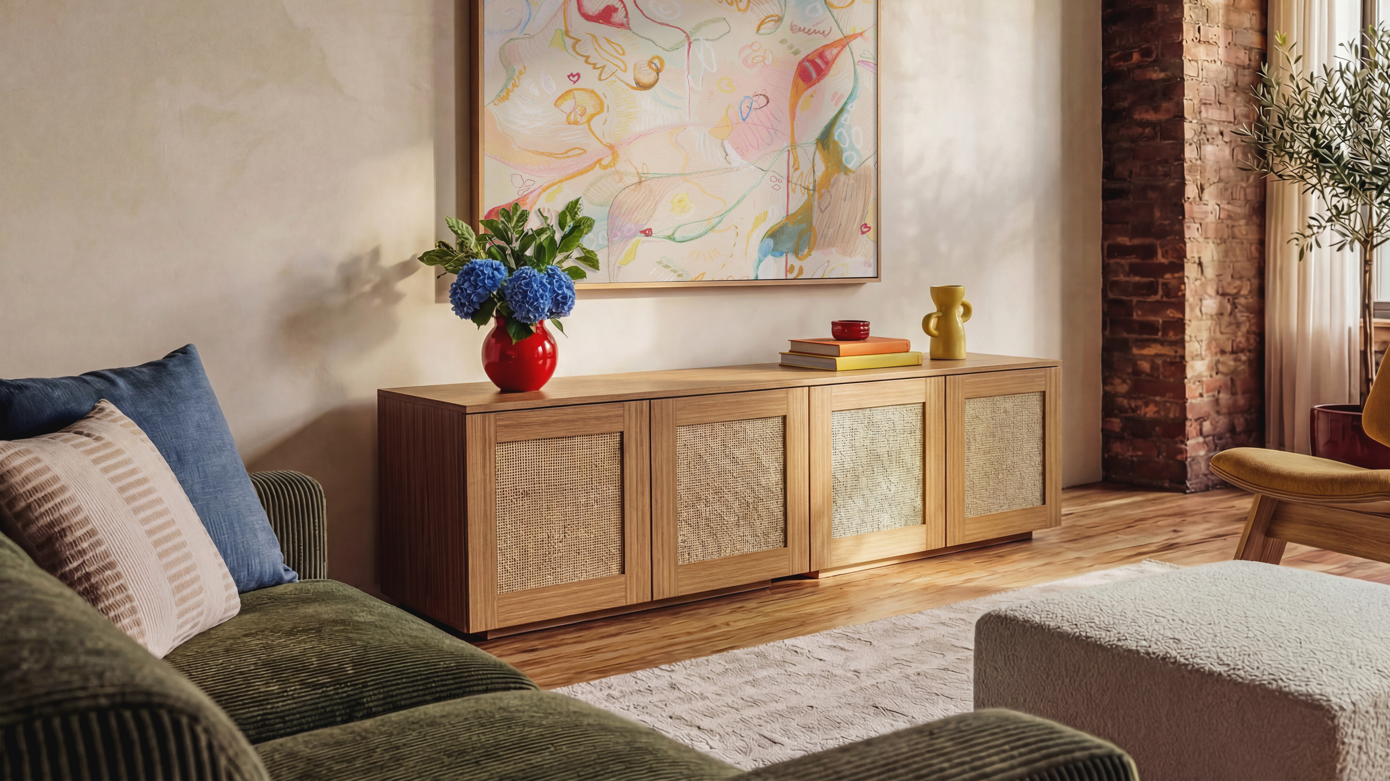 Aurora Credenza – Sleek Design, Practical Storage