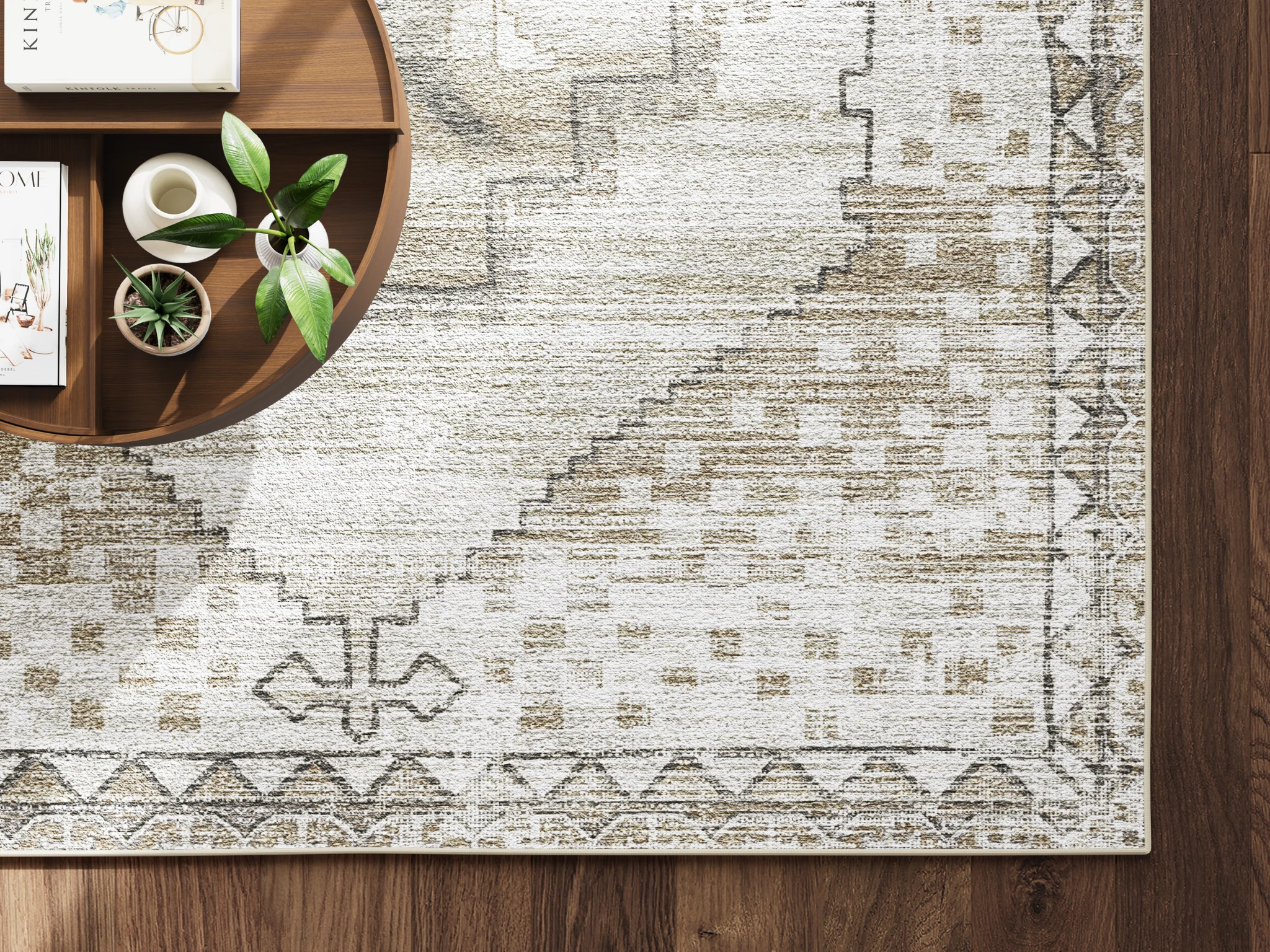 Siham Rug top view