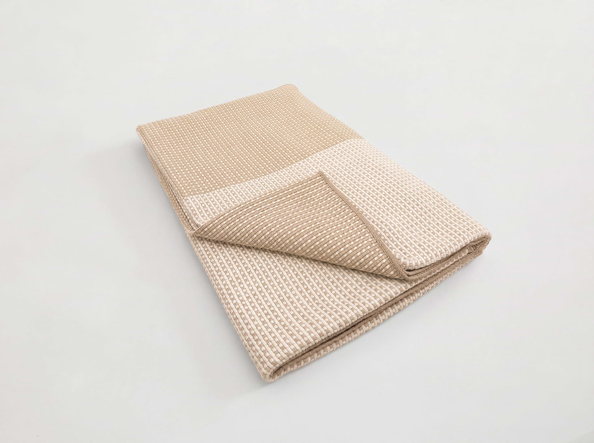Shiro Ivory Fawn Throw