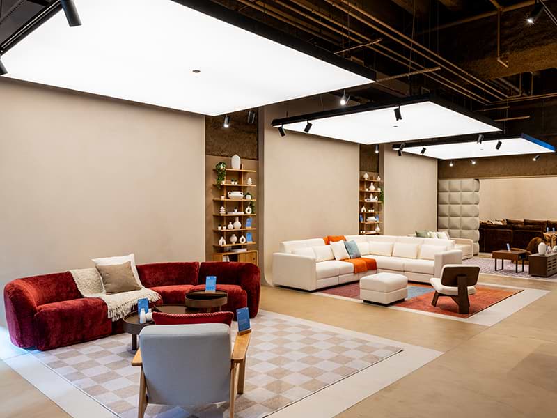 A furniture store